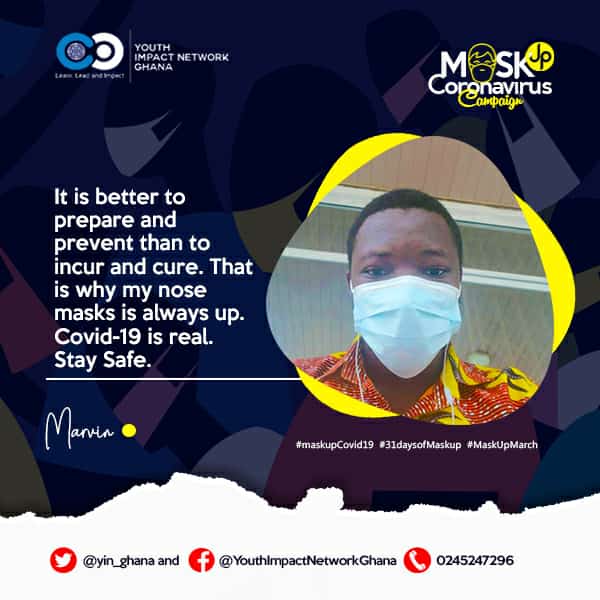yin_ghana's tweet photo. DAY 2️⃣7️⃣ of #31daysofMaskup
Prevention is better than cure.
Wear your nose #mask properly.
#31daysofMaskup
#MaskUpMarch
#maskupConvid19 https://t.co/igtOGVK52A
