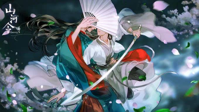#山河令 #WordOfHonor 
完结纪念
山河不足重,重在遇知己。 