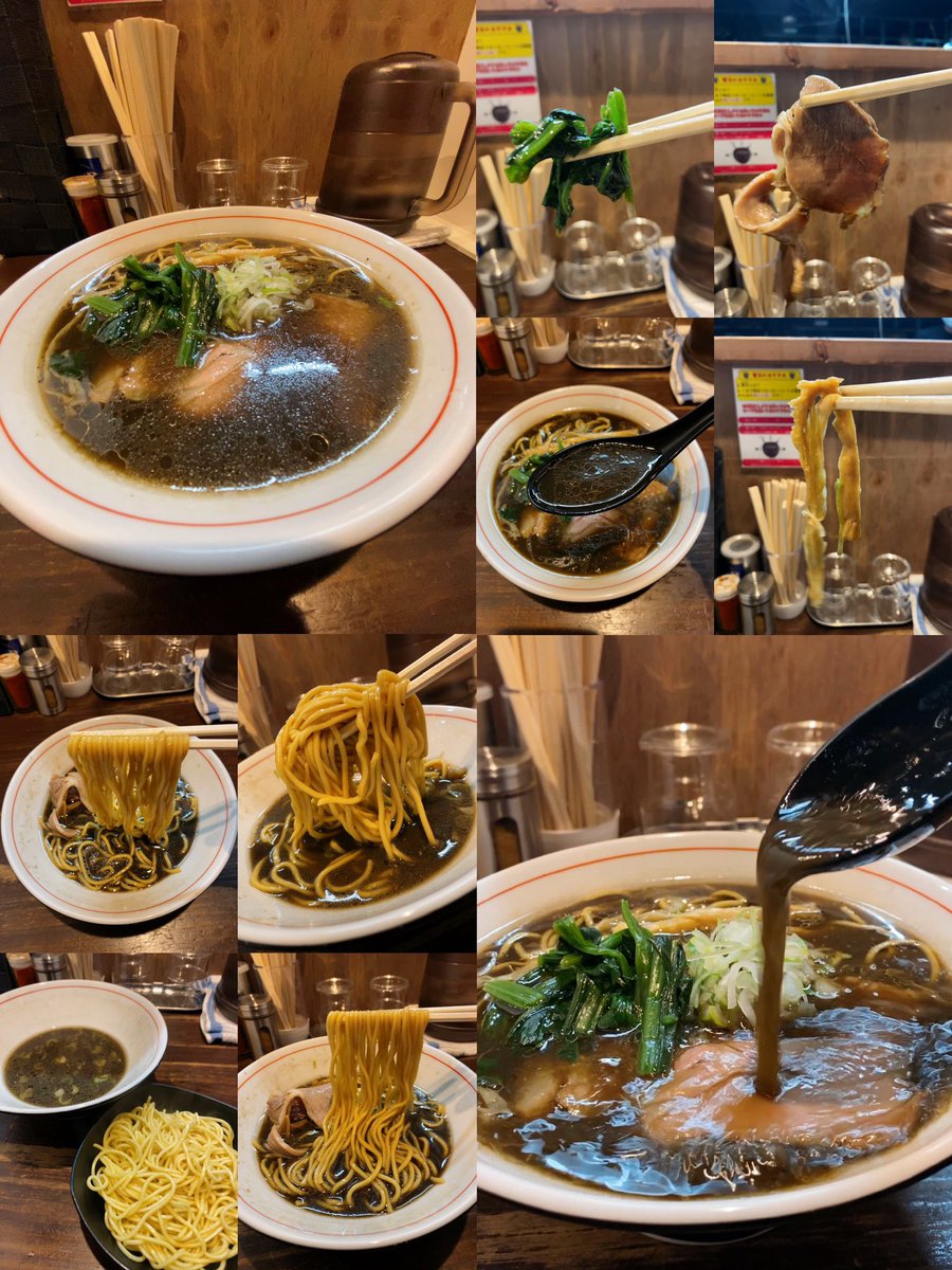 kiyoofdeath's tweet photo. 黒正油 しお at ラーメン屋 切田製麺

#Magicoil 星人w
Whats up?
2015年㊗️「丸鶏庵」Pd✨黒正油→鶏出汁の甘味が凝縮のプース＋魔油orしお→ペタっと濃厚豚骨系↑臭は皆無!ガツンとコッサリ中毒性🤤麺は #自家製麺 低加水中太ストレート麺‥旨杉た玄白‼️無限替玉発動‥計○杯食べましたぁ😂リピ必須👻 https://t.co/DKlOSPcBaJ