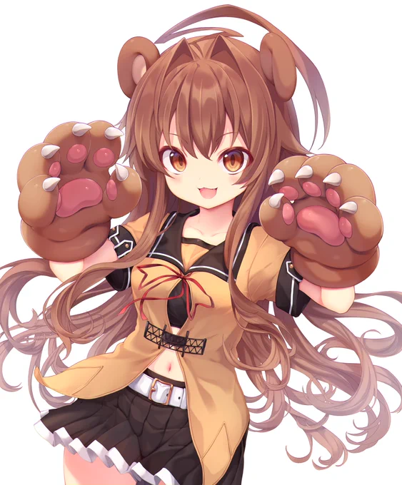 pixivリクエストにて球磨改二丁を描かせていただきました?#艦これ 