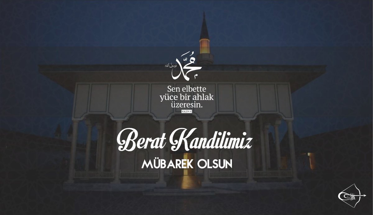 Berat Kandilimiz Mübarek Olsun.