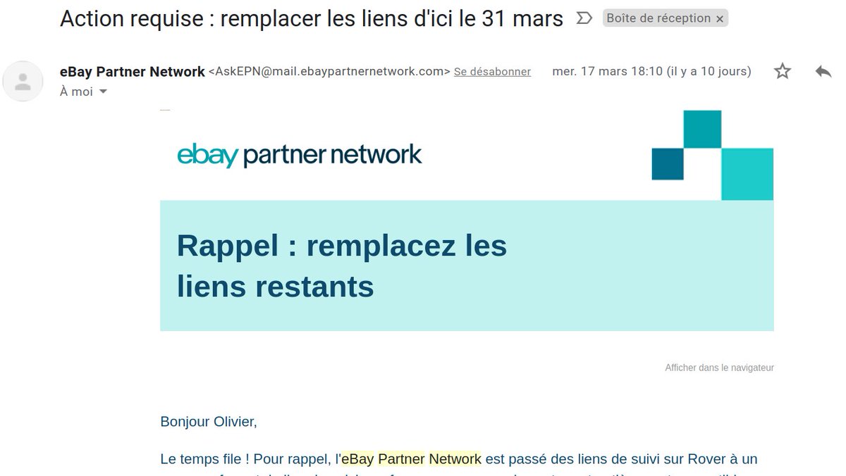 gagner_de's tweet photo. Date limite 31 mars!
#Tuto Comment convertir les liens #affiliation #Ebay des descriptions de vos #vidéos #YouTube:
https://t.co/Sp0xXiz6tV
#YouTubeAcademy #LeCoinDesYoutubeurs #Affilié #Marketing #EbayPartnerNetwork #DevenirYouTubeur #YouTubeMoney #Youtubeur #blogging https://t.co/fTUcGZiZw2