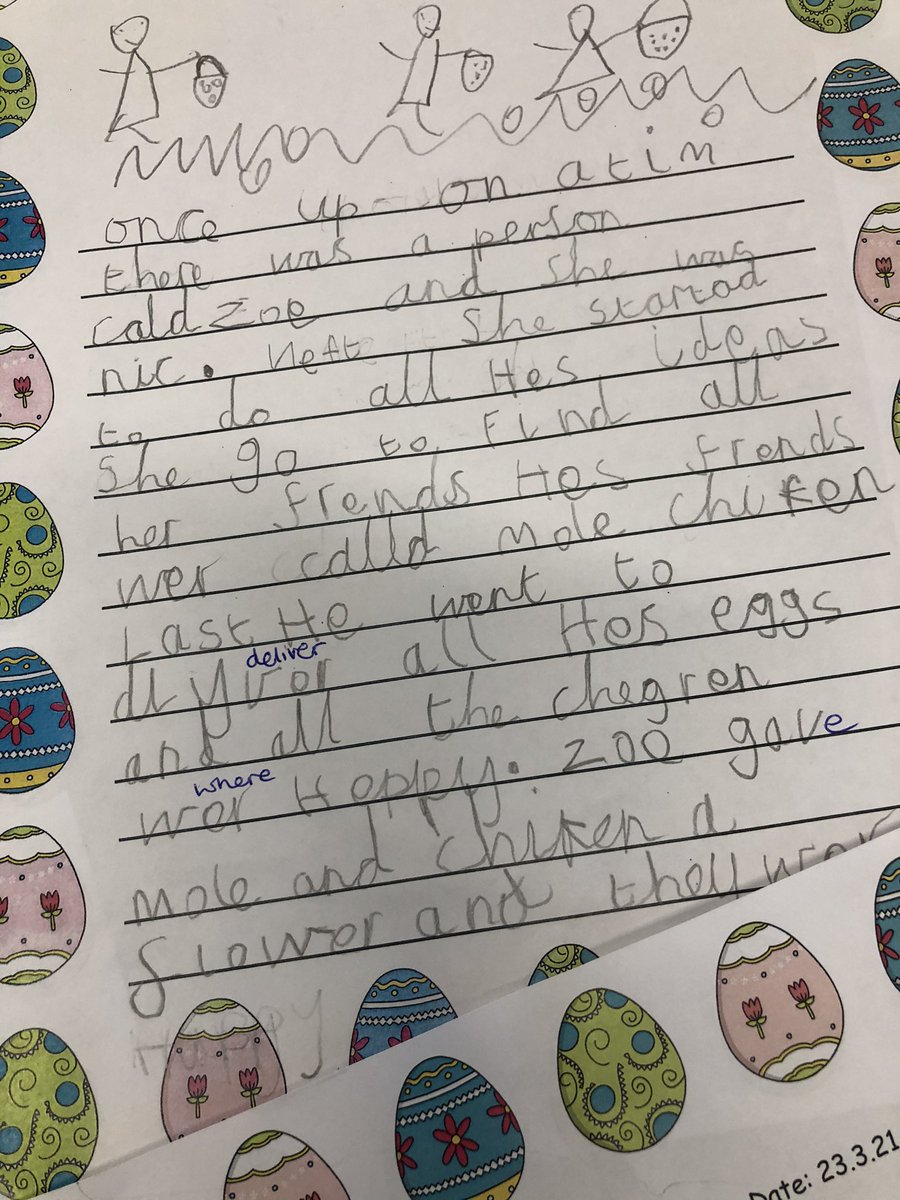 MissSLDunford's tweet photo. Well Reception you have outdone yourselves! The most interesting Easter poems and stories for our storytelling afternoons. #eyfs #reception2020 #earlyyears https://t.co/HummIXCwGe