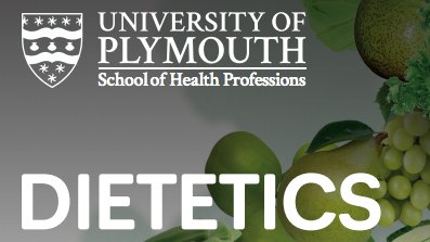 DrCPettingerRD's tweet photo. A very warm @PlymUni welcome to our #Dietetic #OfferHolders today #OfferHolderDay @PlymDietNut
You have treat in store❗️ Hearing more abour our excellent #course PLUS #taster #lecture session PLUS #insights from current #students👌#RD2b See you at 10am 🙏 https://t.co/cb6G7aHZRF