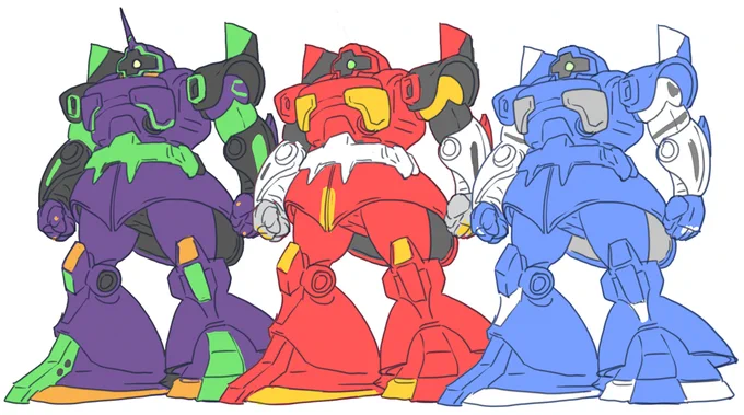 #私が描くとこうなる 
僕がエヴァを描くとこうなる… 