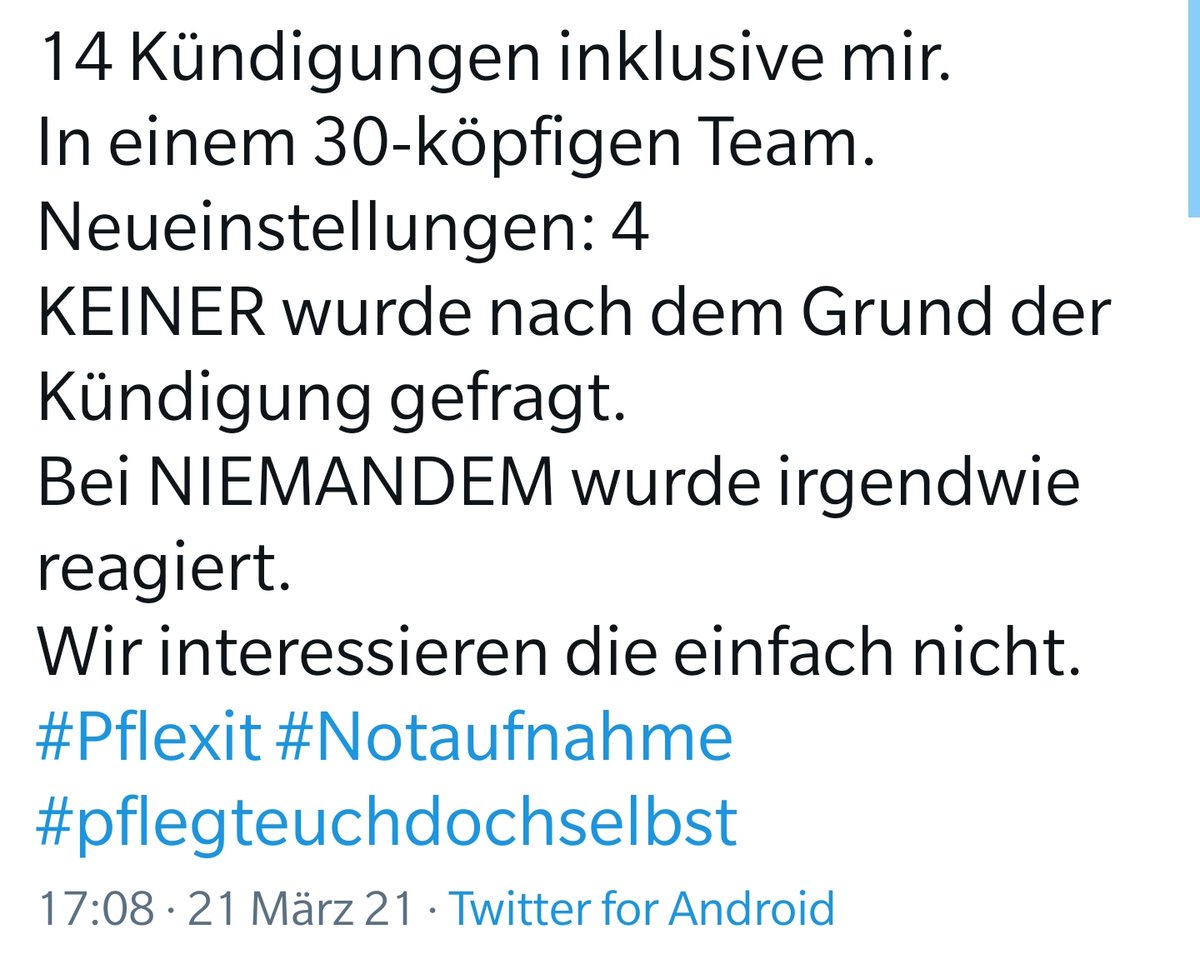 lgbeutin's tweet image. 9000 Pflegekräfte während Coronakrise weg: #Pflegenotstand ist schon seit Jahrzehnten,Gesundheitssystem wird systematisch von Neoliberalen zerstört.  Klatschen ändert nichts. Regierende haben uns bewusst in 3. Welle getrieben. Da ist #pflexit verständlich 😥 #pflegteuchdochselbst