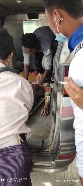 13 years old boy got shot to death from military junta murderers in #ShweBo.
ANTIFASCIST REVOLUTION
#AntiFascistRevolution2021
#Mar27Coup
#WhatsHappeningInMyanmar