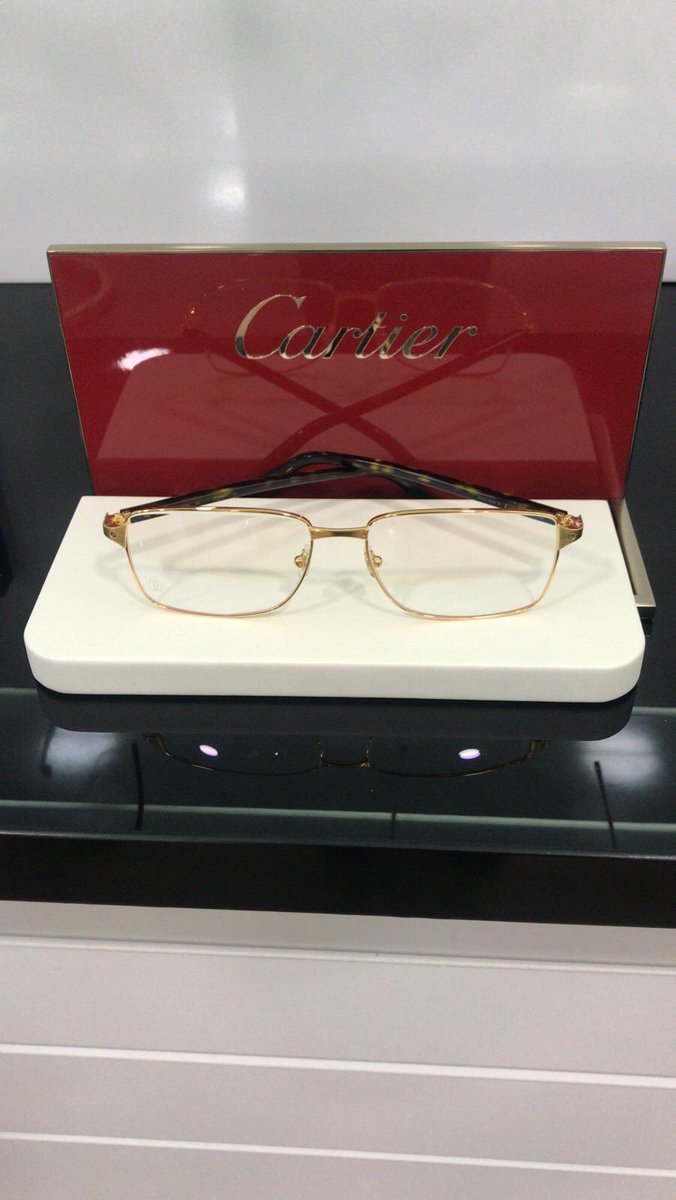 Our new Cartier frames are now in stock...