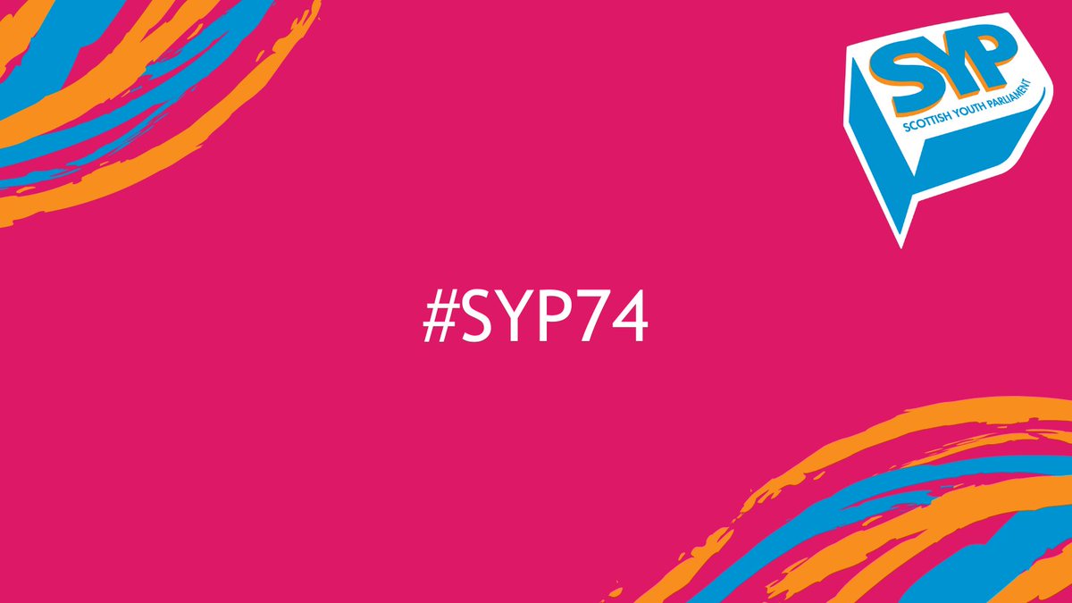 📢📢We’re getting ready for #SYP74 starting today! 

It’s another virtual sitting, but that won’t stop MSYPs from talking about big issues and creating policy that directly impacts the lives of Scotland’s young people.

Can’t wait! #FromScotlandsYoungPeople