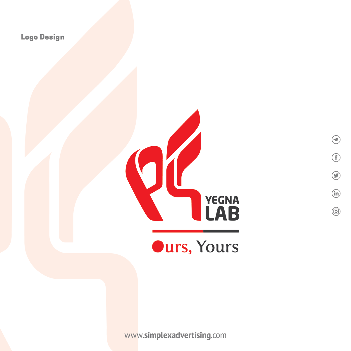 simplexadvert's tweet photo. A bold brand deserves a bold look - a modern look that can withstand the strain of time. Introducing Yegna. 

#simplex #Yenga #logo https://t.co/PtoGZJymcp