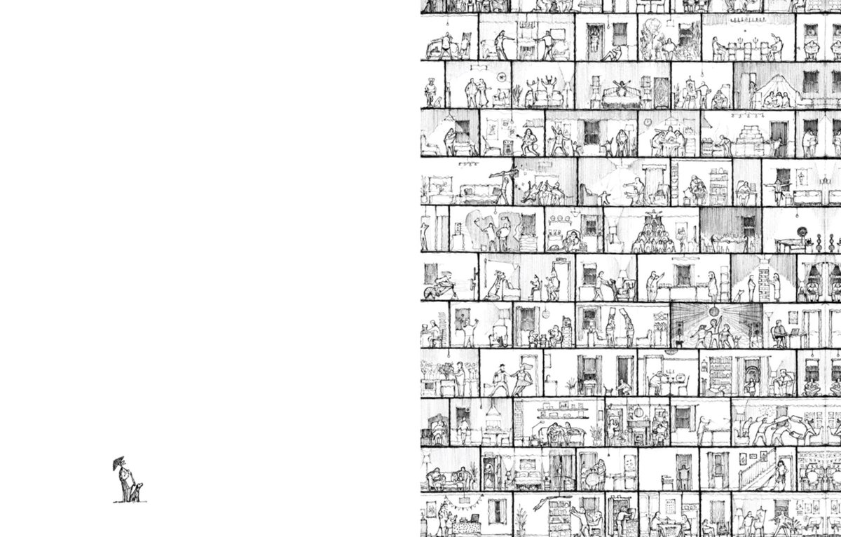 arquitect_viva's tweet photo. TOGETHER, el libro del confinamiento.
Un registro gráfico ilustrado por el arquitecto Luke Adam Hawker y escrito por Marianne Laidlaw, que trabajaron en el libro de forma remota colaborando a través de Zoom en ausencia de poder conocerse en persona.
https://t.co/dDkF6nAMgY https://t.co/hQ9DK49ATI