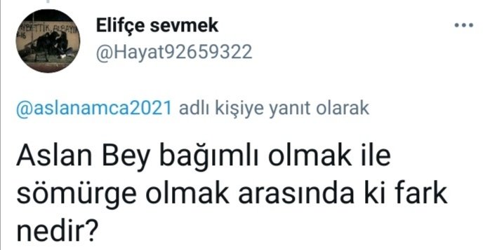<a href="/Hayat92659322/">Elifçe sevmek</a> <a href="/suigenerisfemin/">Nural 🐞🔆🌷</a> Kadının birisi foyasını çıkarmış... Kadının birisi... Elif karhanedeki kadın gibi dedikodu yapıyon. Sen desene adamdan ilgi görmediğim için böyle orspuca adama iftira atıyorum diye. Yukarıdaki Nural'da aynı sen. Adamın peşinden koştunuz adam ilgilenmeyince sizinle iftira attınız.