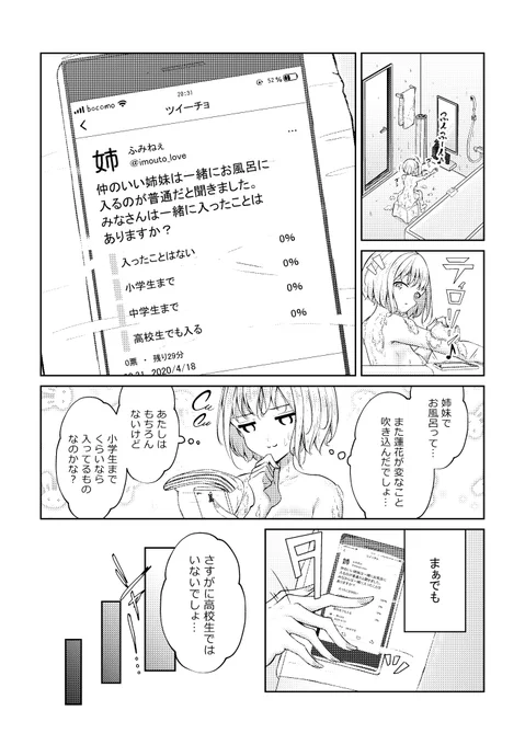 【創作百合】お義姉ちゃんのSNS アンケート編 