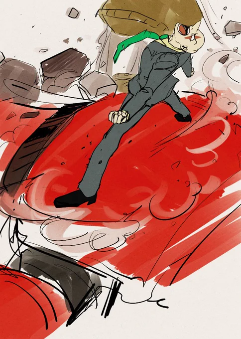 これはむかし描いたGロボのファンアート 十傑集ハコ推しだけどしいていえばイワン好きだな…(十傑集じゃない) 