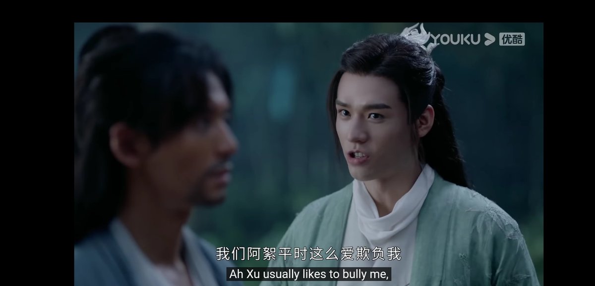  #shlengsubs "our a-xu usually likes to bully me so much but I didn't expect that upon meeting strangers you'd be able to distinguish between those truly close to you from those to keep at bay."