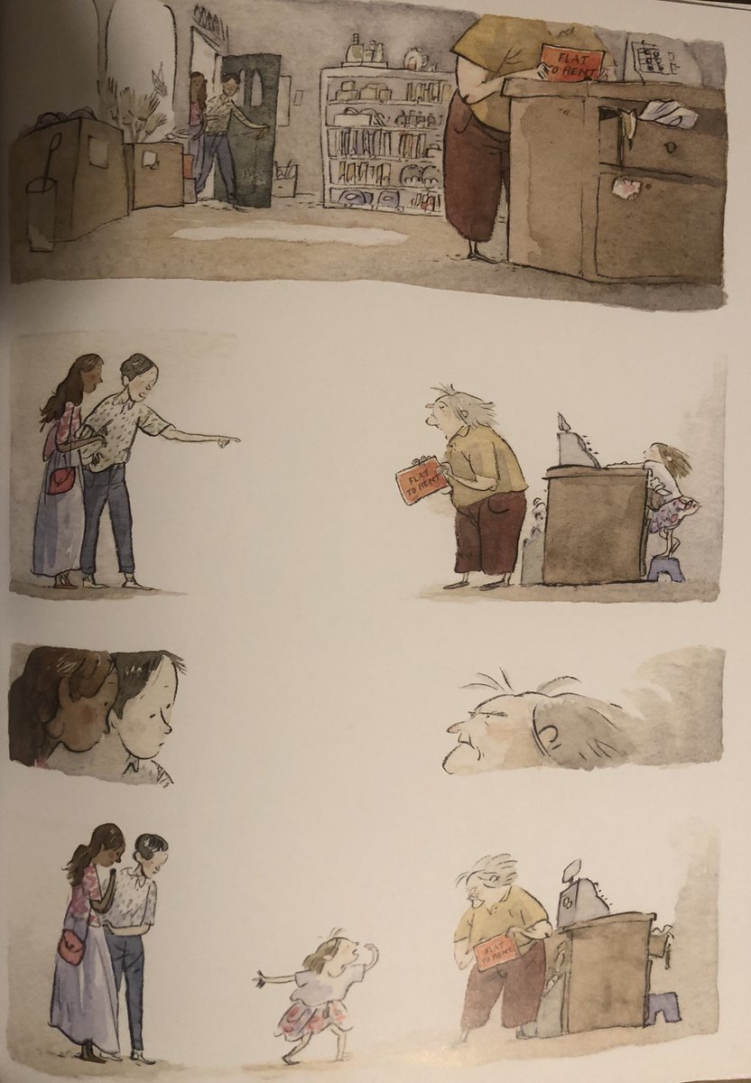 This is a delight - wordless and with such sensitivity and voice that you want to re- read again + again  #jonarnolawson and the brilliant @qinleng  from @BIGPictureBooks  Her face ... @rcharlesworth @Mat_at_Brookes @smithsmm @jonnybid @one_to_read