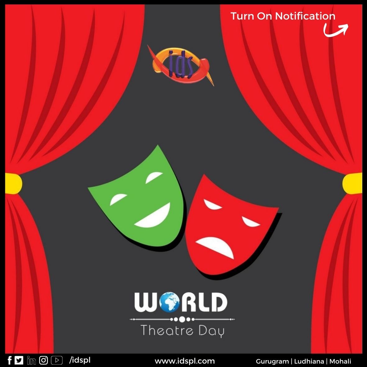 idspl's tweet photo. “All the world’s a stage, And all the men and women merely players; They have their exits and their entrances, And one man in his time plays many parts.”
#Idspl #WorldTheatreDay #Solidworks #Design #TeamIdspl #IdsplTeam #Engineering #3DExperience #SWX2021Launch https://t.co/kK8o9ge1kb