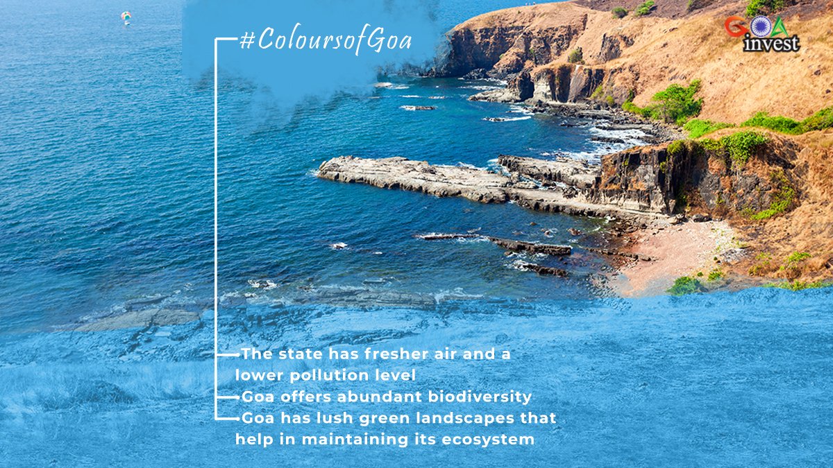 Goa_IPB's tweet photo. When talking about the #ColoursOfGoa, how can we forget the beautiful scenic views that the state brings with it!
Need help with investment and business queries in Goa? Visit us at https://t.co/wC9exzrv2u
#goa #goaipb #investmentboard #goadiaries #exploregoa #beachesofgoa https://t.co/asNqyTVcpB