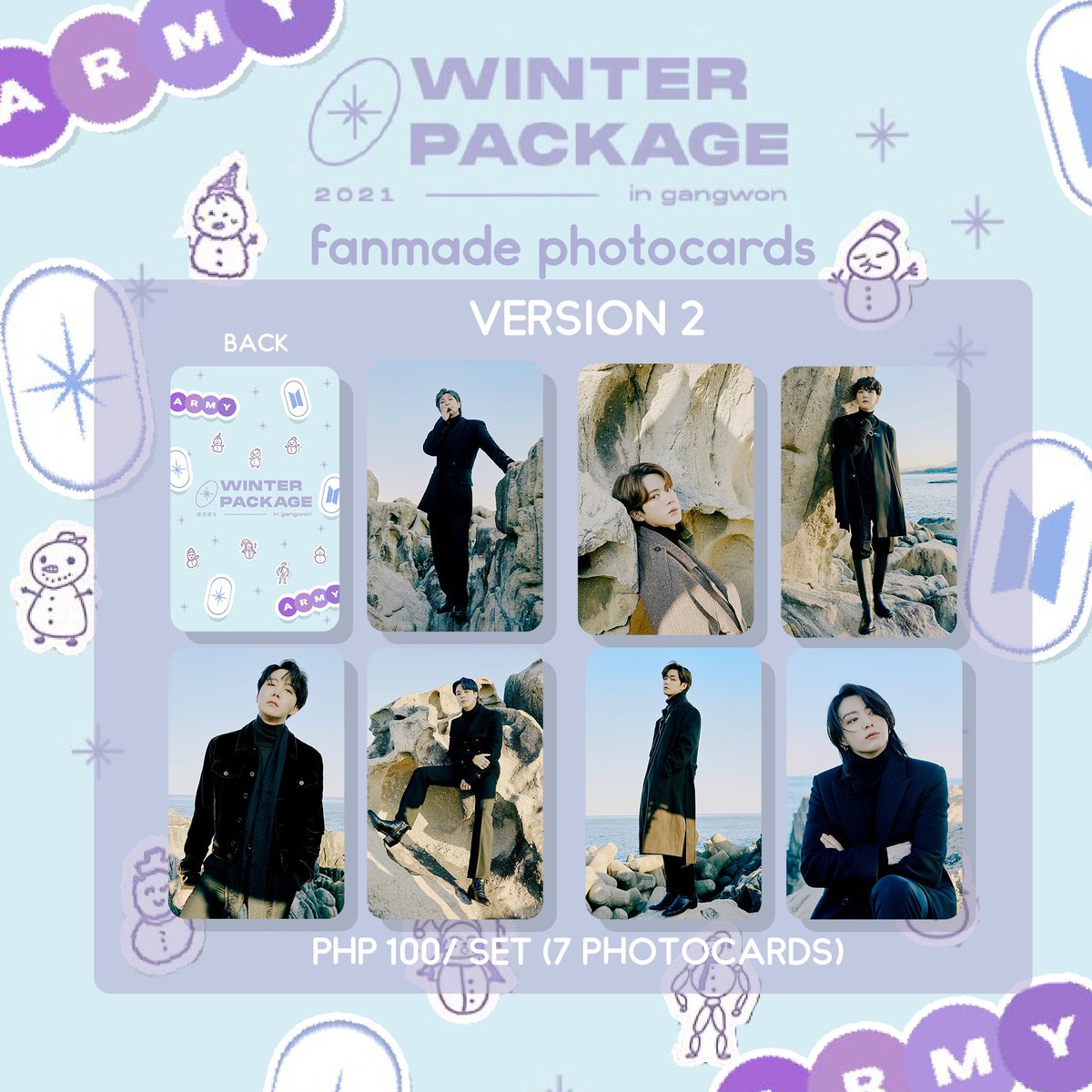 hopeworldshop's tweet photo. pls help rt!

[𝐏𝐑𝐄-𝐎𝐑𝐃𝐄𝐑] 𝐁𝐓𝐒 𝗪𝐈𝐍𝐓𝐄𝐑 𝐏𝐀𝐂𝐊𝐀𝐆𝐄 𝟐𝟎𝟐𝟏 𝐅𝐀𝐍𝐌𝐀𝐃𝐄 𝐏𝐇𝐎𝐓𝐎𝐂𝐀𝐑𝐃𝐒 ⁣⁣⁣

Price: Php 90-100
⁣
Shopee link: https://t.co/VQx3i8vVO2 
DOO: April 10
⁣⁣⁣*COD AVAILABLE

tags: wts lfb bts pc winter package https://t.co/Ehs5qPuwQU