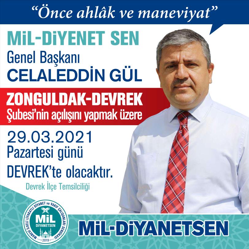 celaleddin_gul's tweet photo. Mil Diyanet Sen Devrek ilçe binamızın açılışı için Pazartesi günü Devrek'teyiz. Sendikacılığı yeniden formatlıyoruz ve yeni bir dönemi başlatıyoruz.  #cumartesi #Haftasonu #BeratKandili https://t.co/xsG6KvNB08