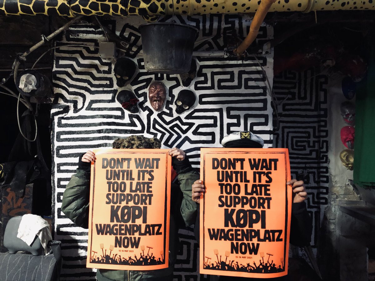 Save the Date &amp; don´t wait till it´s too late!!

Support with us our Köpi Wagenplatz on 15./16.05!

#köpibleibt #b1505 #b1605 #wirbleibenalle