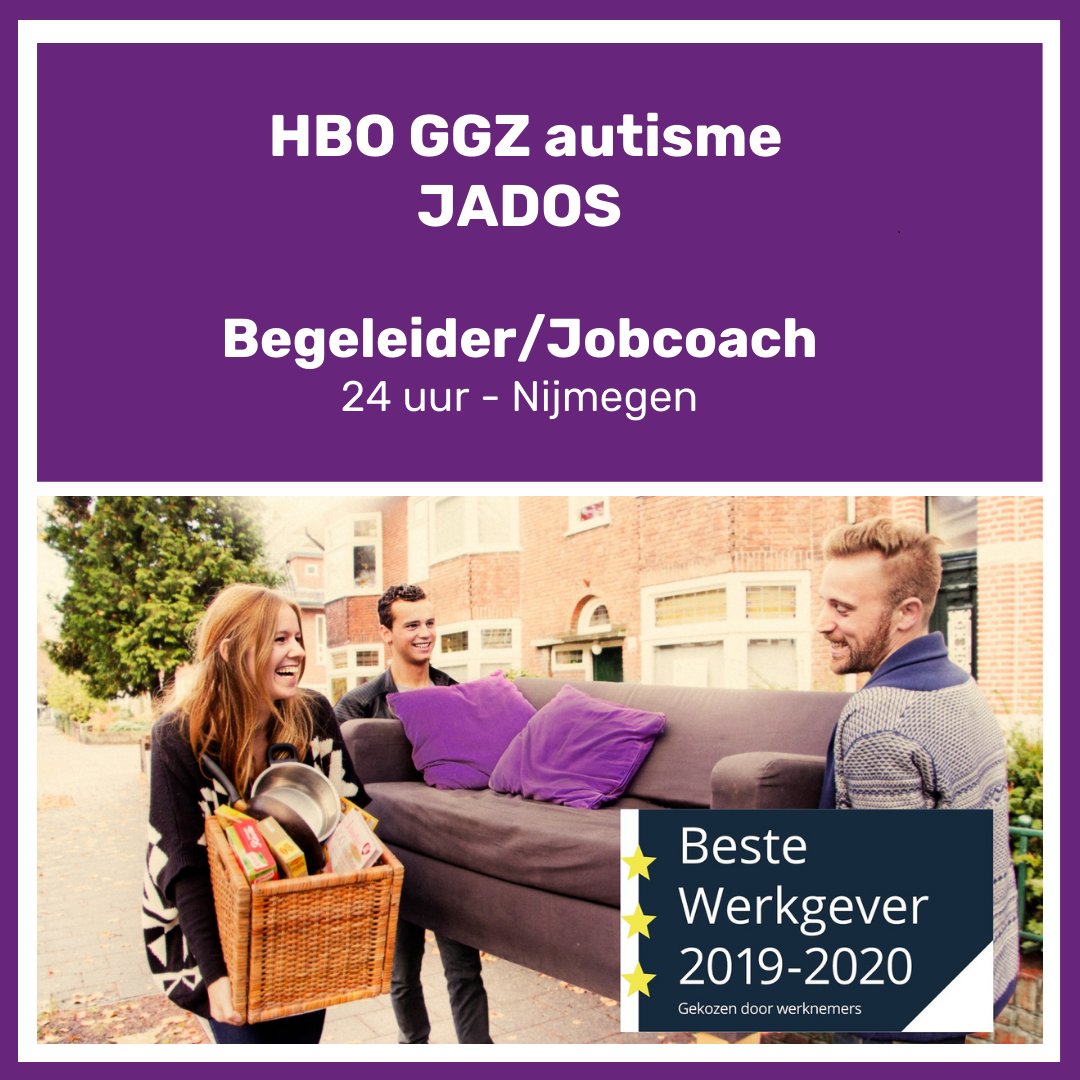 "Afwisselend werk dat aansluit bij de mate van zelfredzaamheid en de hulpvraag van de bewoner." Spreekt dit je aan, bekijk onze #vacature in #Nijmegen ow.ly/DsPH50E9f2M