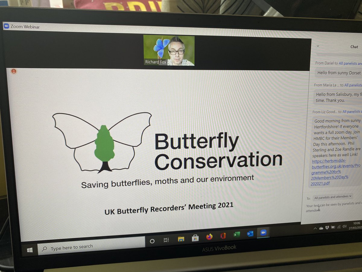 #UKBRM #savebutterflies looking forwards to today’s meeting. 🦋