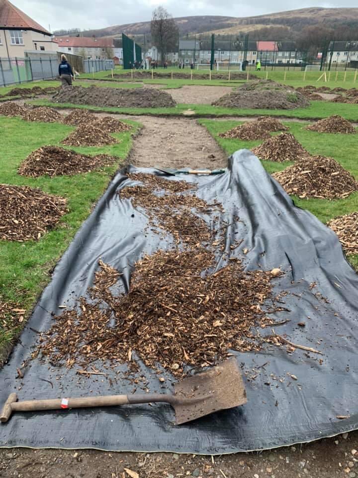 LeamyFoundation's tweet photo. The paths are starting to take shape at Levenvale! https://t.co/ttrk97GS8f