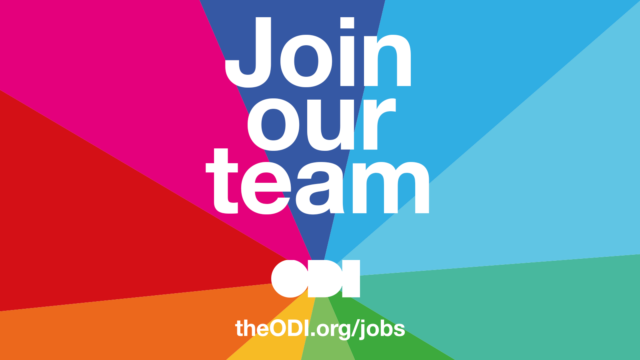 ODIHQ's tweet photo. WE'RE HIRING 👋

We’re looking for a senior learning consultant to help grow the ODI’s #DataLiteracy programme

If you have a passion for #data &amp; can help us scale, apply today!

📅 FTC until April 2022
✍️ Deadline: 17:00 GMT, 09 April 2021

More info: https://t.co/FgpwbH1bnA https://t.co/ERmN89SoZz