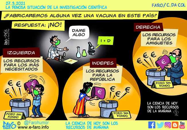 Uno ya no sabe si es una buena noticia tener un hijo que sea bueno en física y química y matemáticas.
Casi mejor futbolista o cocinero.
#investigacion #Ciencia #Vacunas #VacunaCOVID19
