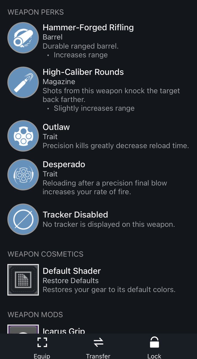 Xobi9x's tweet photo. Got the Messenger I was after, Desperado Baby #destiny2 #crucible #messanger #trials #trialsofosris https://t.co/iyJpodgGJN