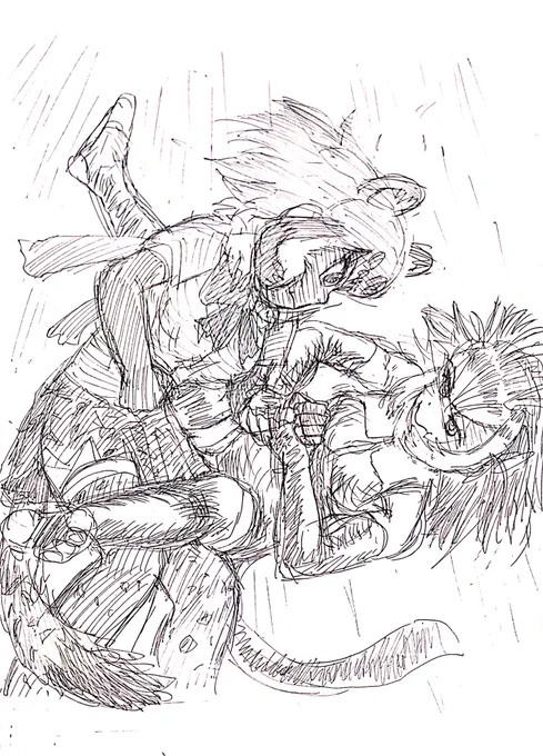 オオカワさん練習rkgk
カニバサミになってないけどまあ開始早々の挨拶がわりに跳びついてみるオオカワさん
大川鷽(本名?
姉貴の右腕が怖いですね
(続かない) 