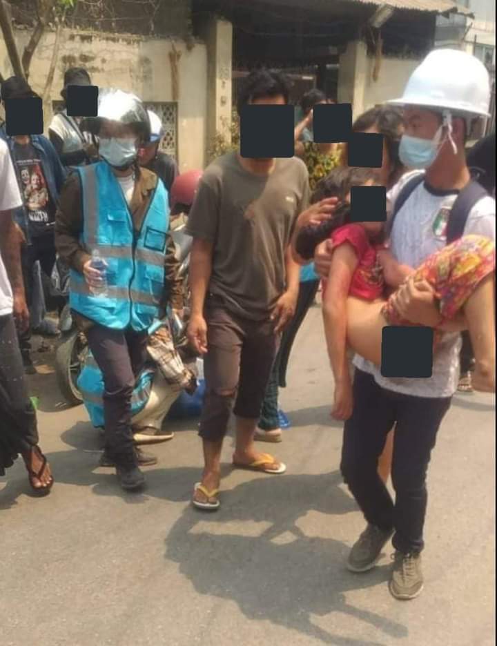 Danny_Danny9785's tweet photo. These innocent children are being shot to death by Military Junta (SAC) today. Every child has the right to live free from violence. Why innocent children are being killed in Myanmar ? 
ANTIFASCIST REVOLUTION 
#AntiFascistRevolution2021  #WhatsHappeningInMyanmar #Mar27Coup https://t.co/LgMK3IgfZs