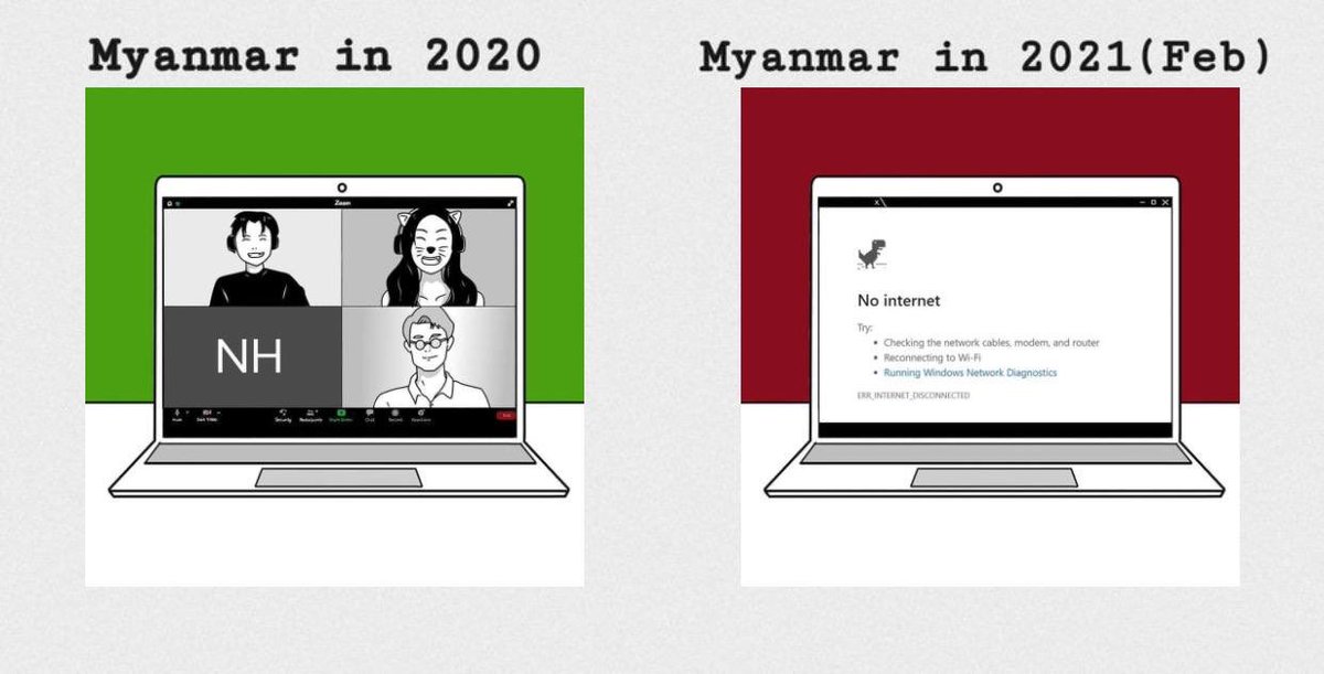 AeriZin3's tweet photo. ANTIFASCIST REVOLUTION
#InternetShutdown ￼
#AntiFascistRevolution2021
#Mar27Coup
#WhatsHappeningInMyanmar https://t.co/lzNcBvlX8T