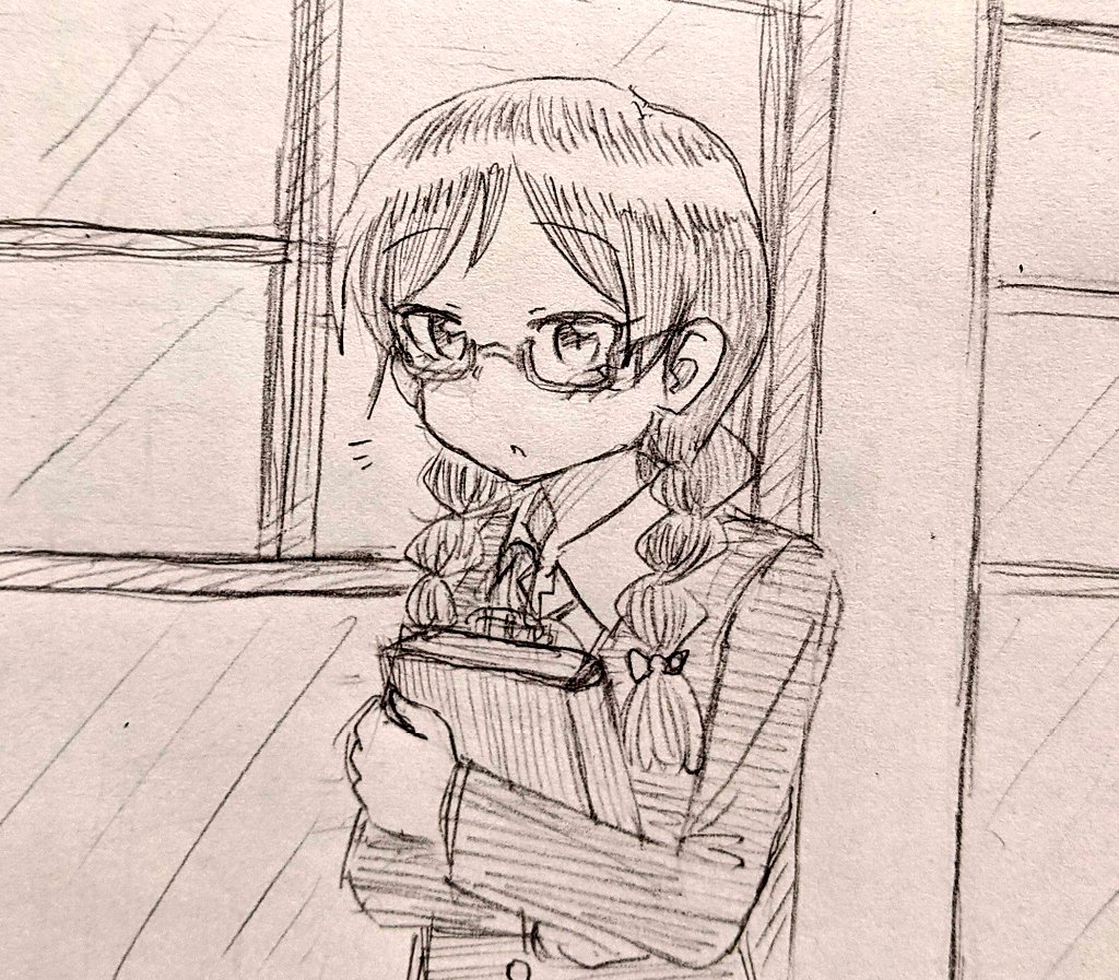 >文学少女眼鏡沢志保さん #odaibako_douzo_52 https://t.co/sPtmVCeww6 