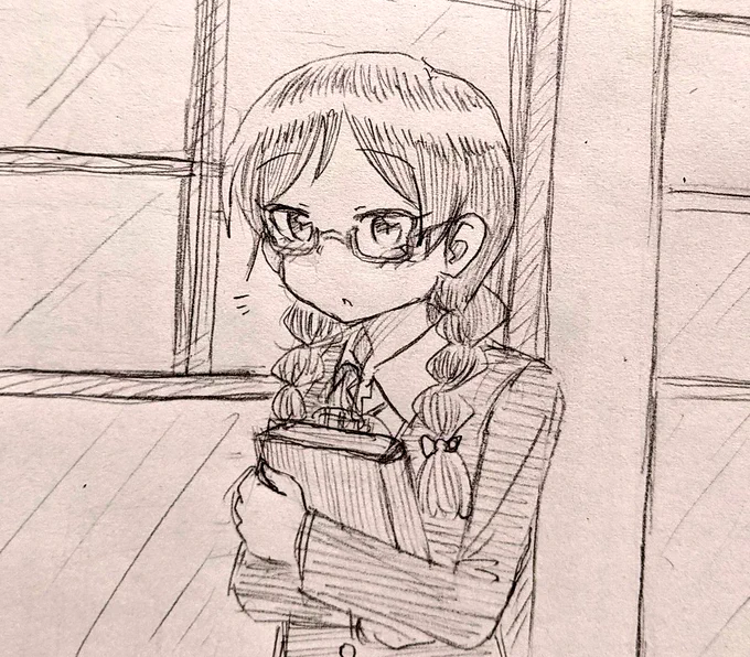 >文学少女眼鏡沢志保さん #odaibako_douzo_52 https://t.co/sPtmVCeww6 