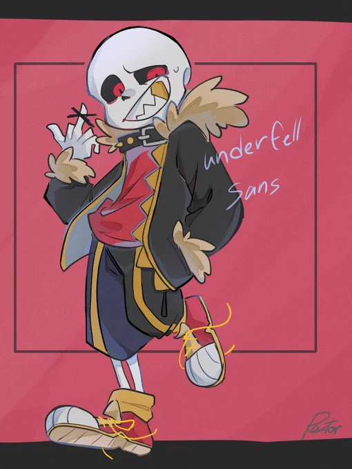 #undertaleAU 
フェルズ!! 
