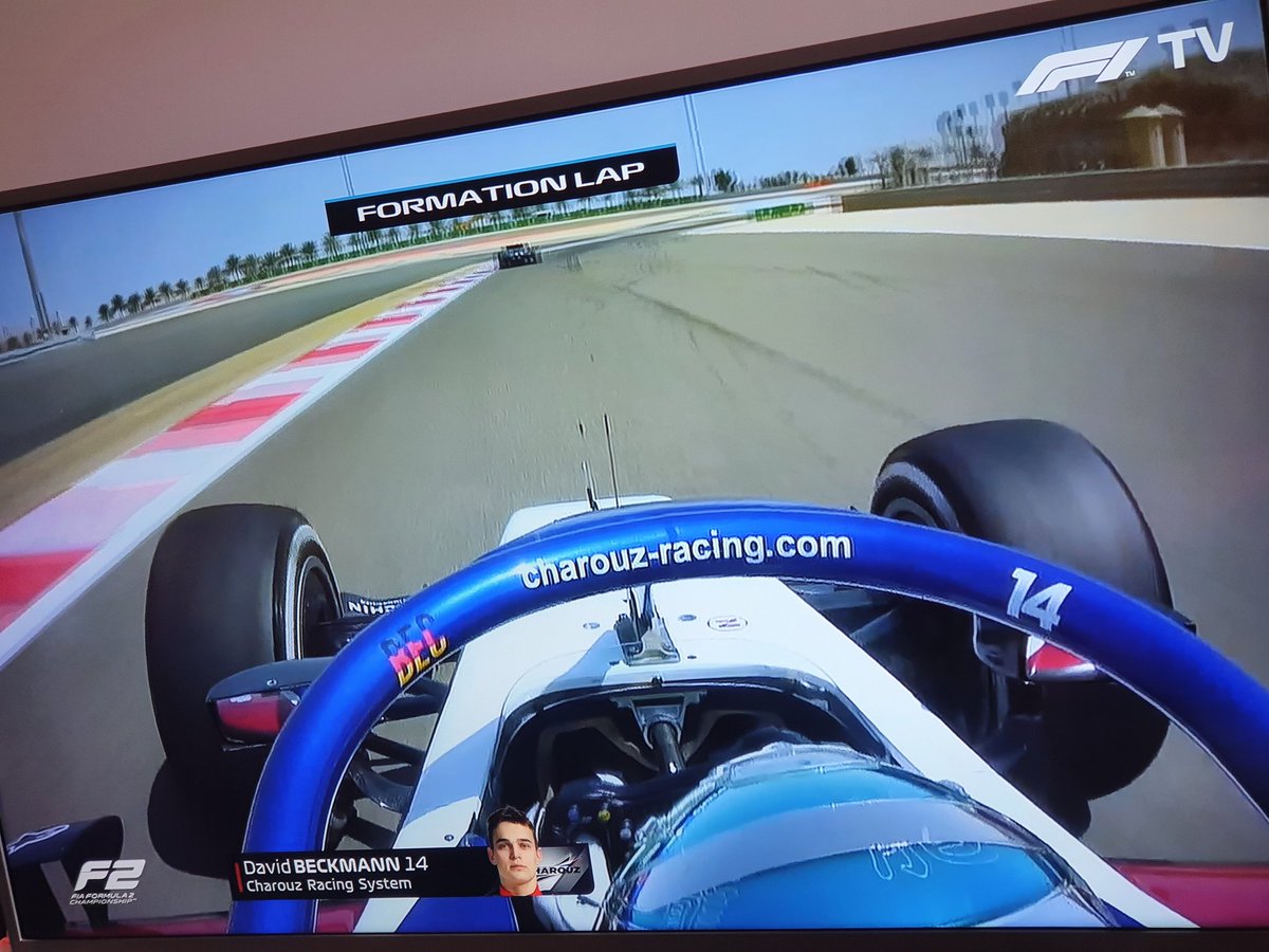 Osadowski_W's tweet photo. Wait is OVER! We are back to racing! #bahgp #bah #Formula2 https://t.co/j3qOaxMM8P