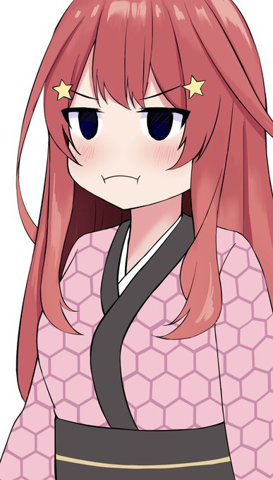 ほめてれさんがTwitterに投稿した中野五月(五等分の花嫁)のイラスト。