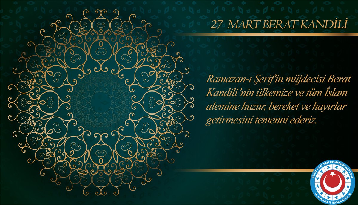 Tüm İslam aleminin BeratKandili mübarek olsun.
#BeratKandili