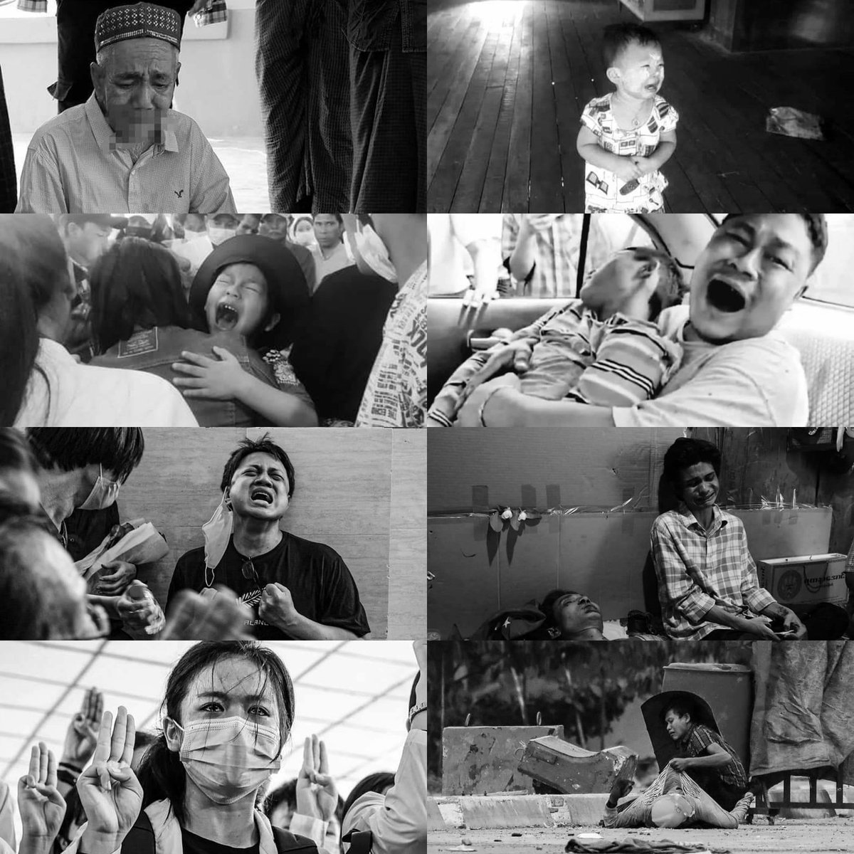 “ Goodbyes ” hurt the most , when the story was not finished .. 💔
#WhatsHappeningInMyanmar #March27