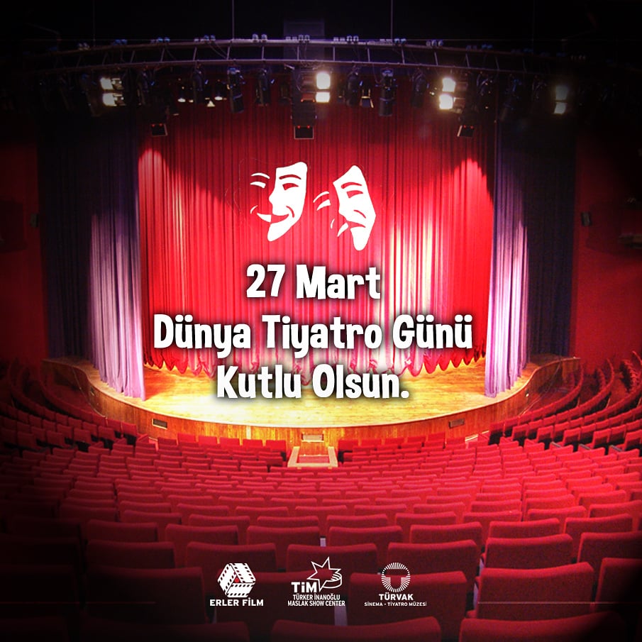 turvakmuzesi's tweet photo. 27 Mart Dünya Tiyatro Günü Kutlu Olsun..
#dünyatiyatrogünü #tiyatro #tiyatrolargünü #sahne #sahnetozu #timshowcenter #erlerfilm #türvak #türvakmüzesi #tiyatroiyidir https://t.co/rn3EhwV469
