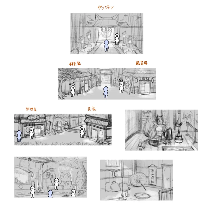 ファンタジーのほうは時間かかる手描きマップが多く。
先にエロホラーの短編ゲームでも作った方がいいかと考えたわけです…。 