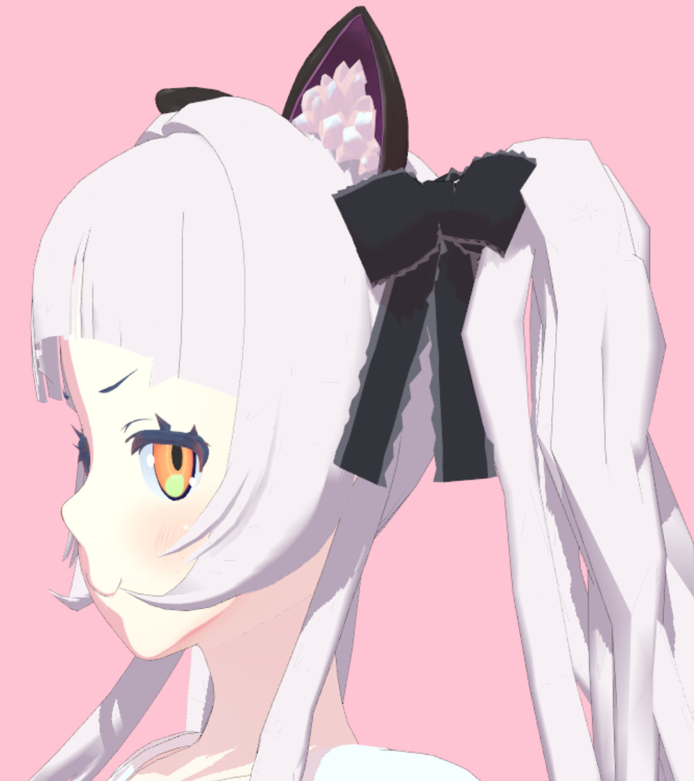 本日の進捗
・髪、顔のバランス調整
・横髪部分本モデリング
だんだん似てきたかなという感じですね
髪はほんと時間かかる～😇 