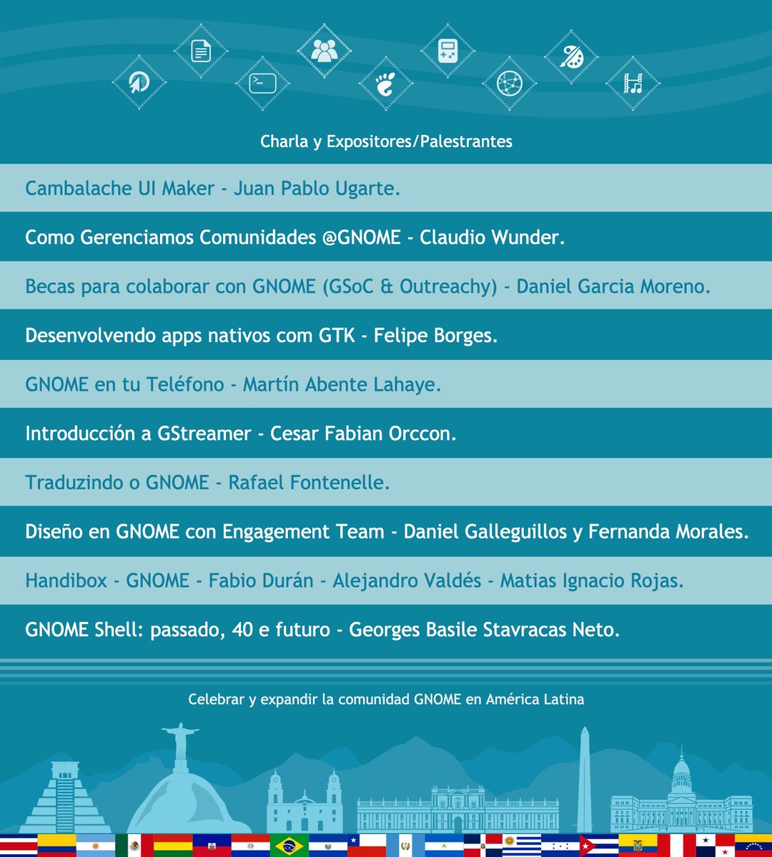 GNOME Chile tweet media