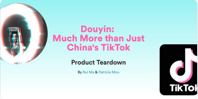 thechinesebox_'s tweet photo. Douyin: Much More than Just China's TikTok 
A very interesting deep dive on this Chinese app. At many levels: origins, technical stuff, Douyin vs TikTok...
https://t.co/5AejAGUo60 https://t.co/Ge3A6AJbF7