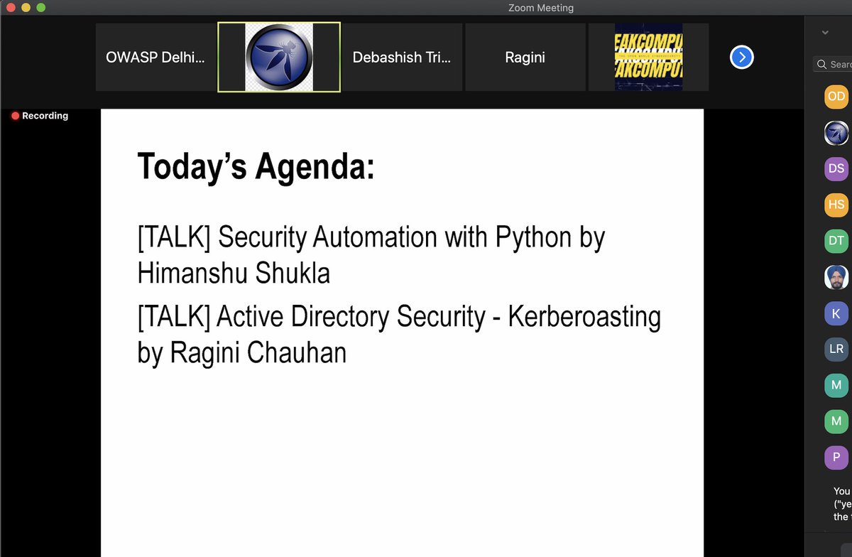 OWASP Delhi tweet media