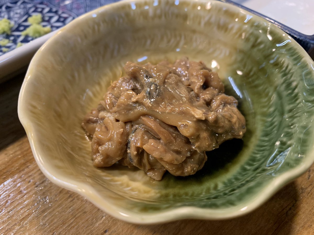 小松 理虔 ３年ものの鰹の塩辛 内臓が崩れてない 丁寧に仕込まれてる