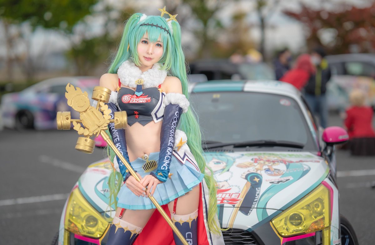 バラ売り不可初音ミク レーシングミク 2023 コスプレ 衣装 フルセット