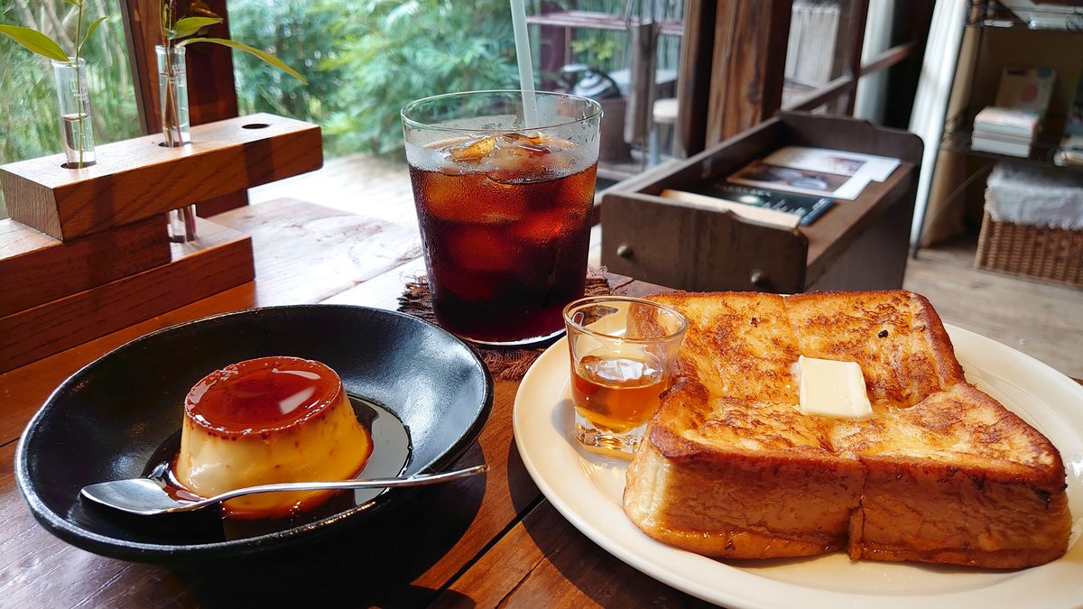 bunansan's tweet photo. 喫茶ミンカ (北鎌倉)

※フレンチトースト
※プリン
※水だしコーヒー

美味しい時間🍞🍮☕✨

#プリン #フレンチトースト #コーヒー #水出しコーヒー #デザート #コーヒータイム #カフェタイム #カフェ #カフェ巡り #古民家 #古民家カフェ #隠れ家カフェ #緑がいっぱい #自然を楽しむ #鎌倉カフェ https://t.co/Vw6oenbqyz